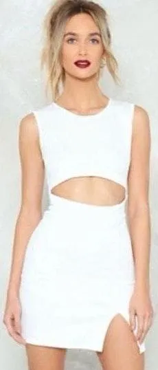 Nasty Gal White Dress - Image 2