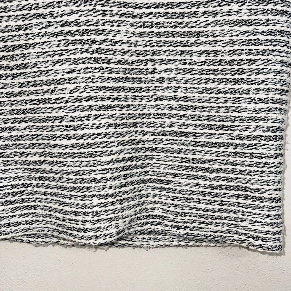 LOFT NWOT White & Black Tweed High Rise Fitted Skirt - Image 4