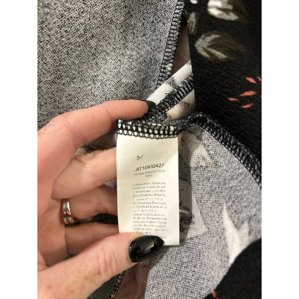 Shein Women's Open Front Blazer Floral Size XS Womens Business Career - Image 6