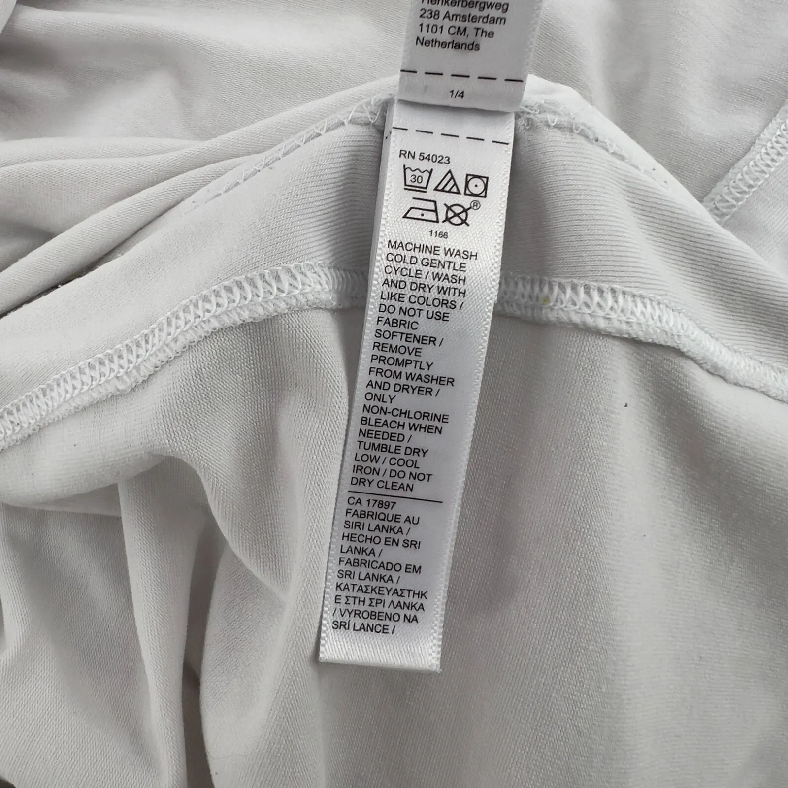 Athleta Women M Inspire Tank Top White V-Neck Oversized Flowy Relaxed Yoga Gym‎ - Image 8