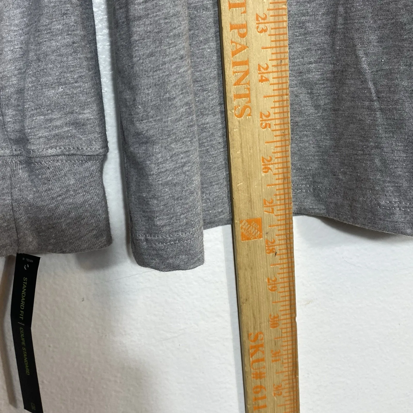 Nike Born to Hoop Basketball T-Shirt Womens Large Long Sleeve Gray New Tags - Image 7