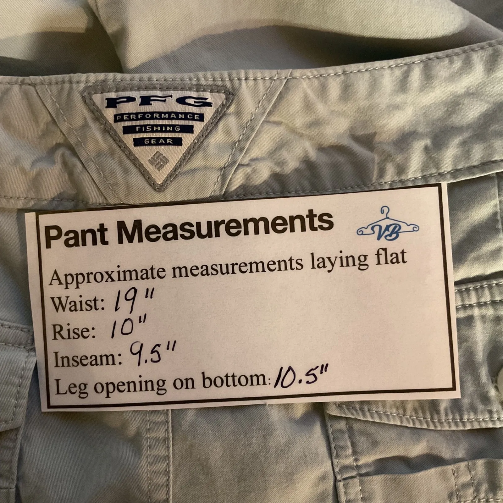 Columbia PFG Omni-Shade‎ Sun Protection Outdoors Performance Shorts Size 14 / 10 - Image 8