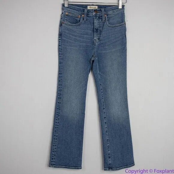 NEW Madewell Cali Demi-Boot‎ Jeans in Dorrance Wash, 25 - Image 4