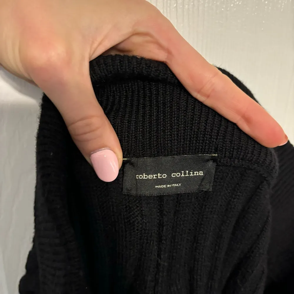 Roberto Collina Black Knit Ribbed Pants Size XS - Image 6