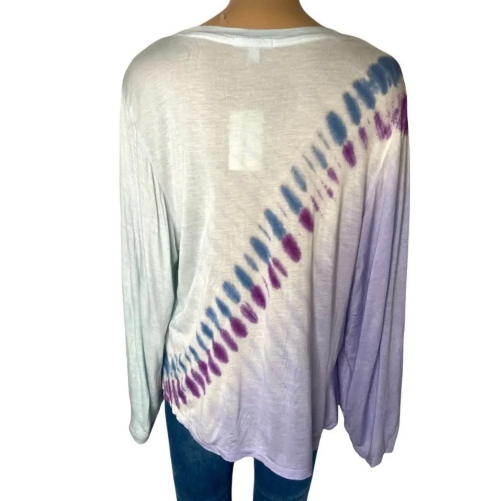 24 NWT Dreamsicle Tie Dye Shirt Purple - Image 2