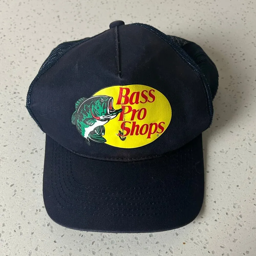 Bass Pro Shops Navy Blue Hat - Image 7