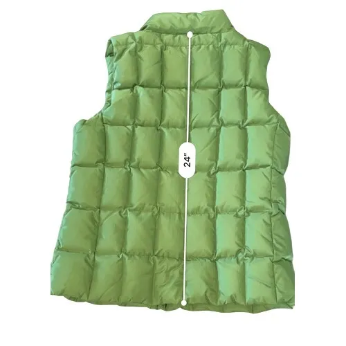 Gap Vintage Down Puffer Zipper Winter Washable  Vest Green MEDIUM‎ Outdoor - Image 8