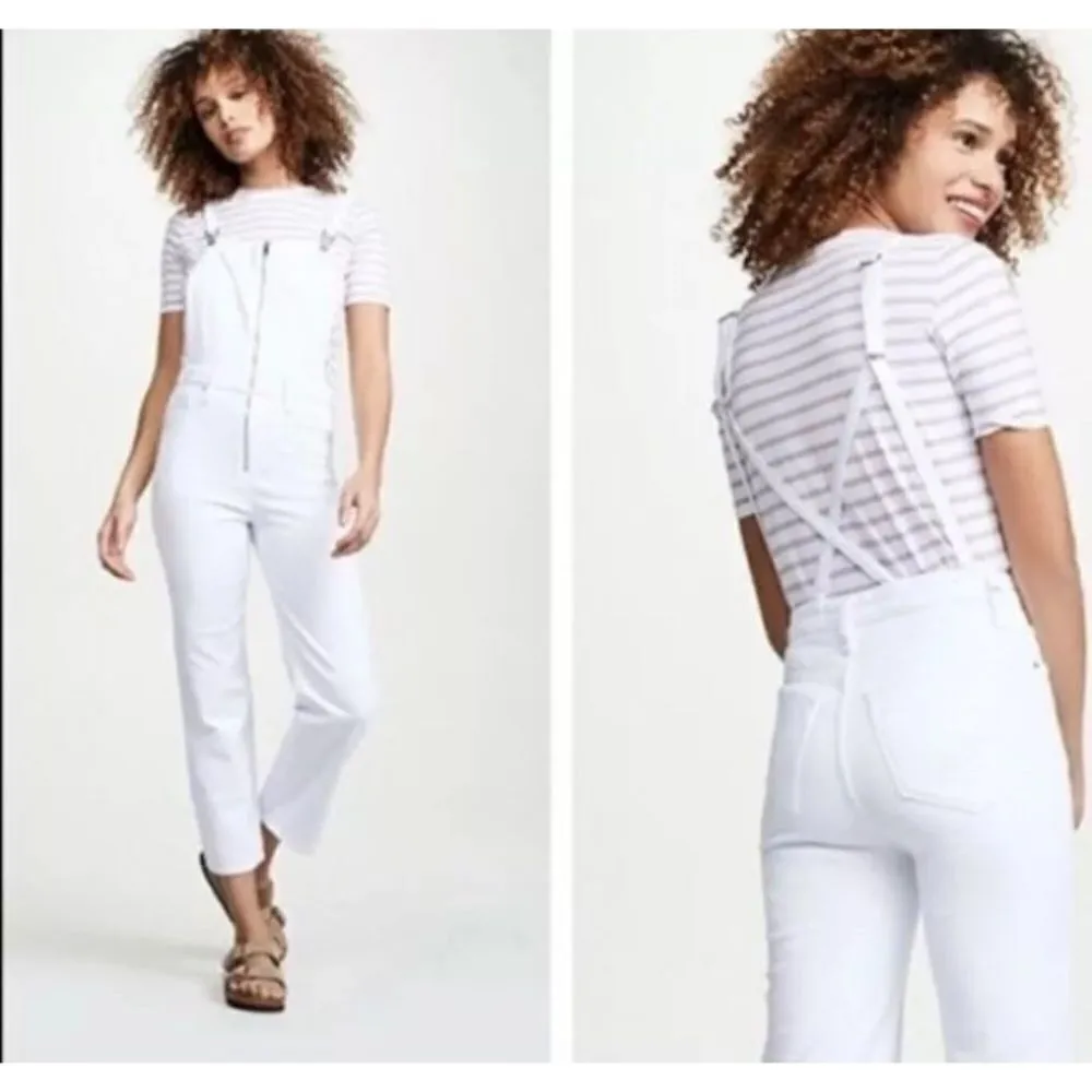 NWOT Hudson White Overalls - Image 2