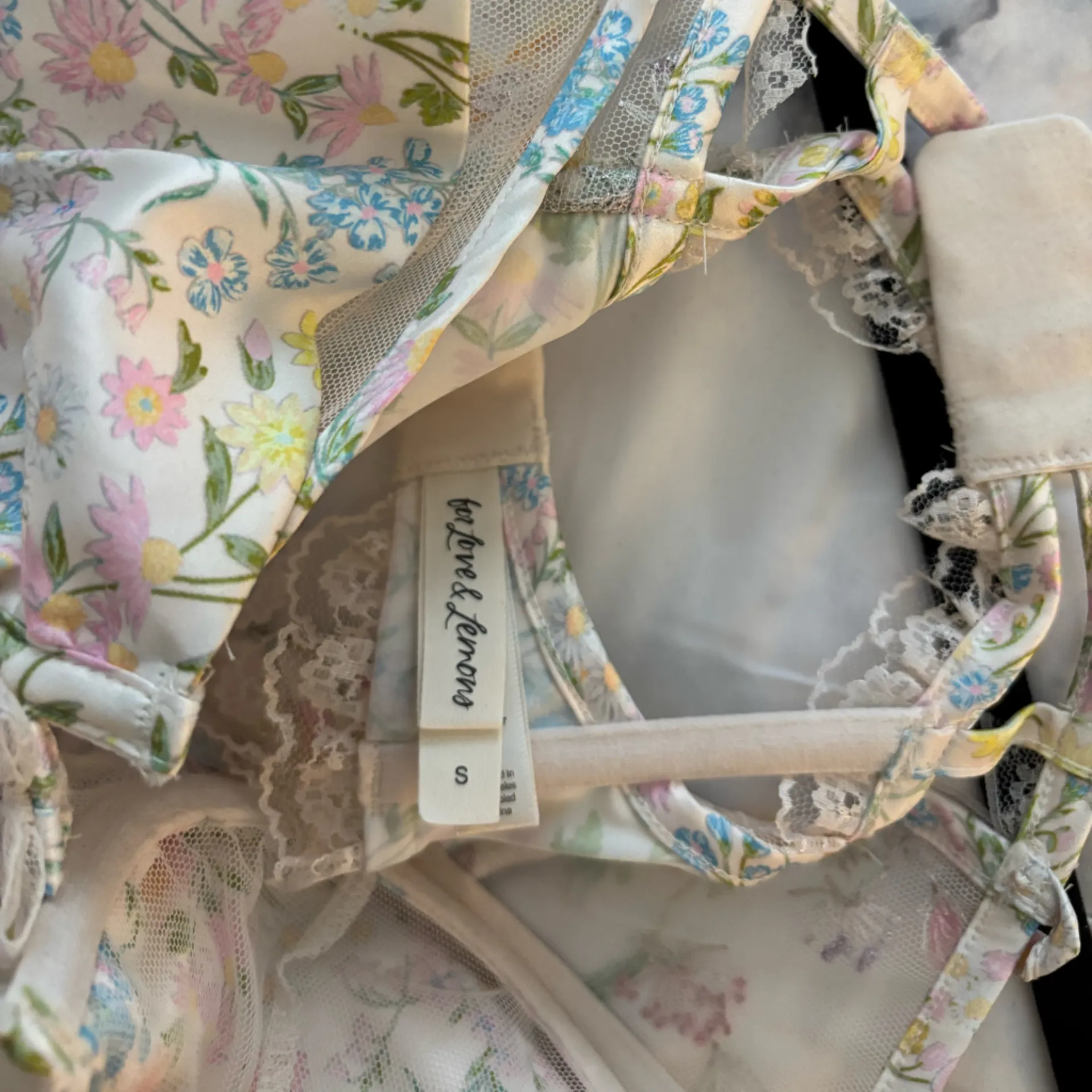 For Love & Lemons Glitter Garden Bustier - Image 6