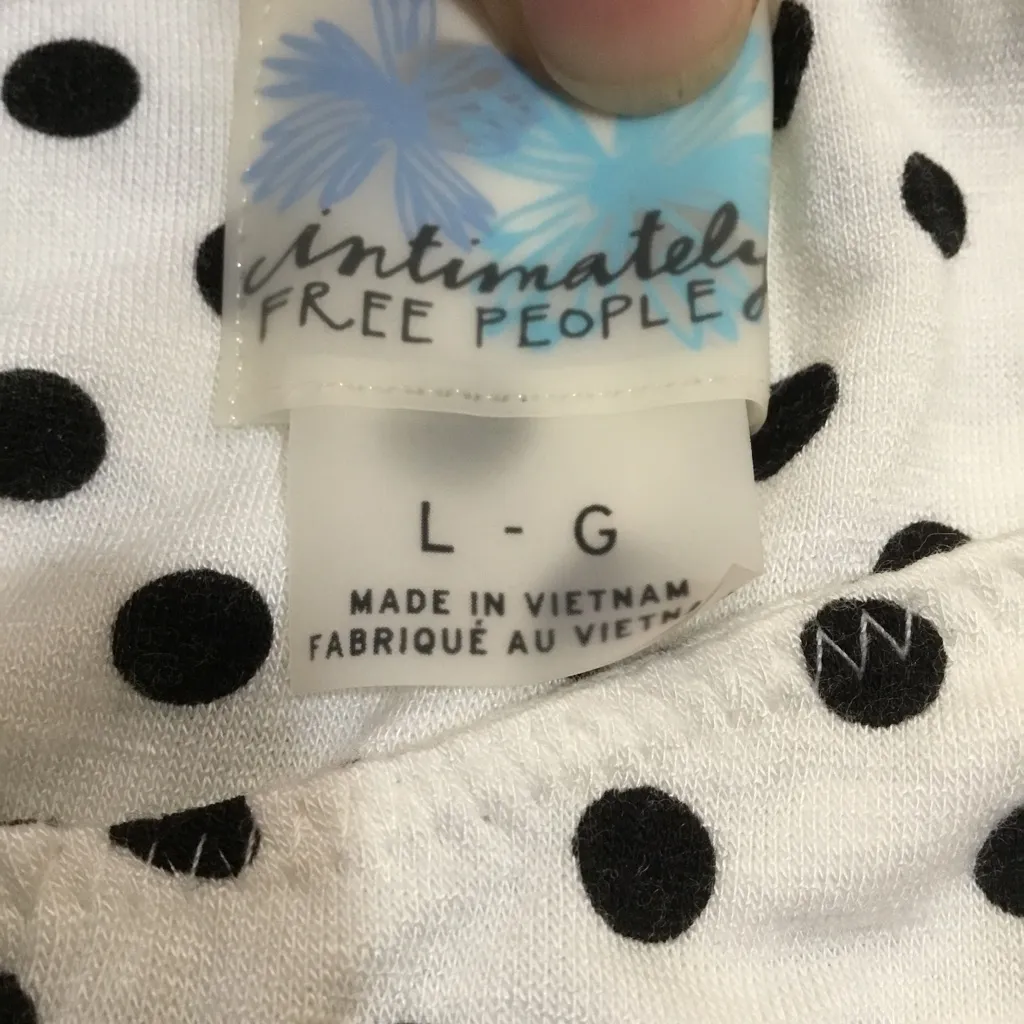 Intimately Free People Pajama PJ Sleep Top - Image 5