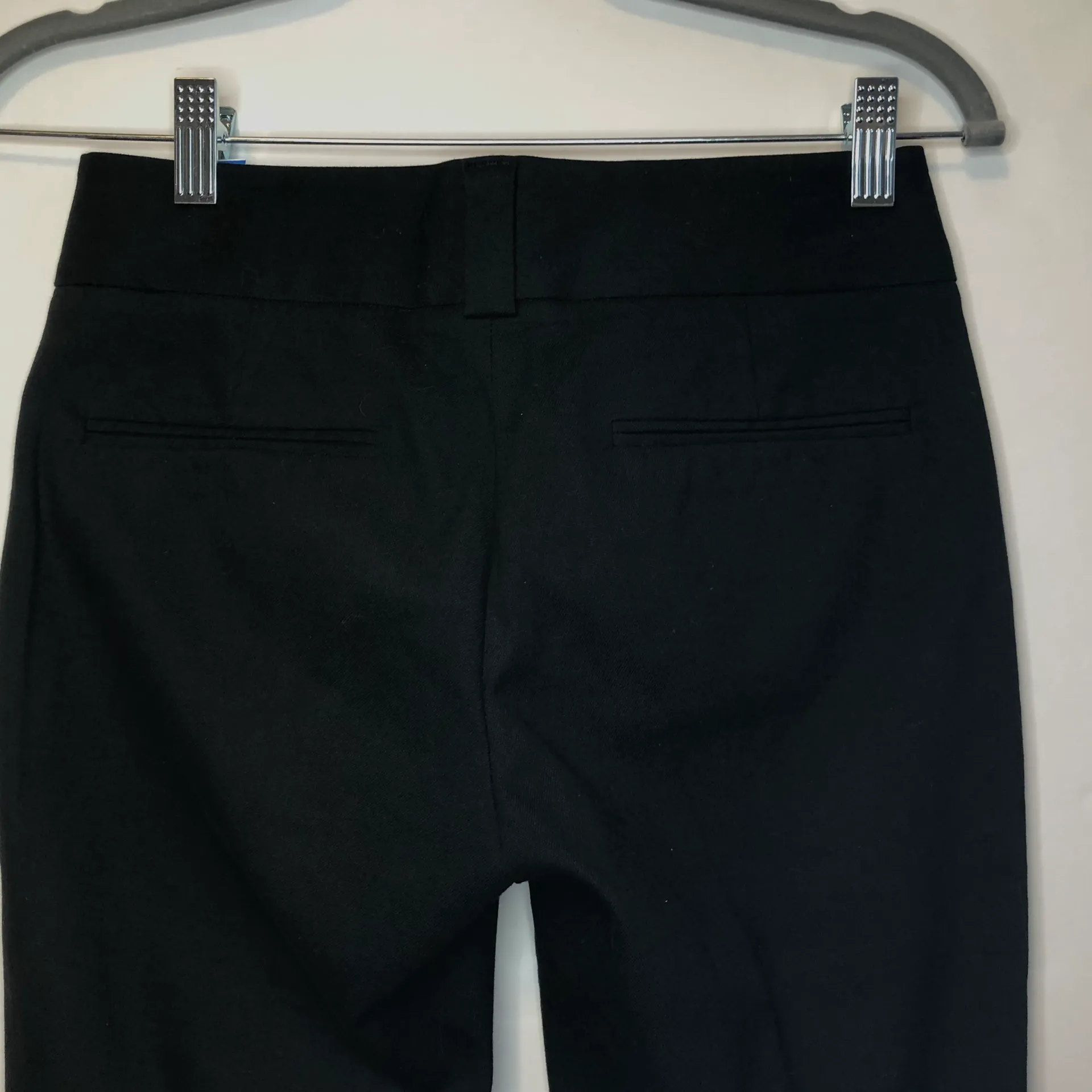 Theory Black Joetta Cropped Dress Pants Size 0 - Image 4