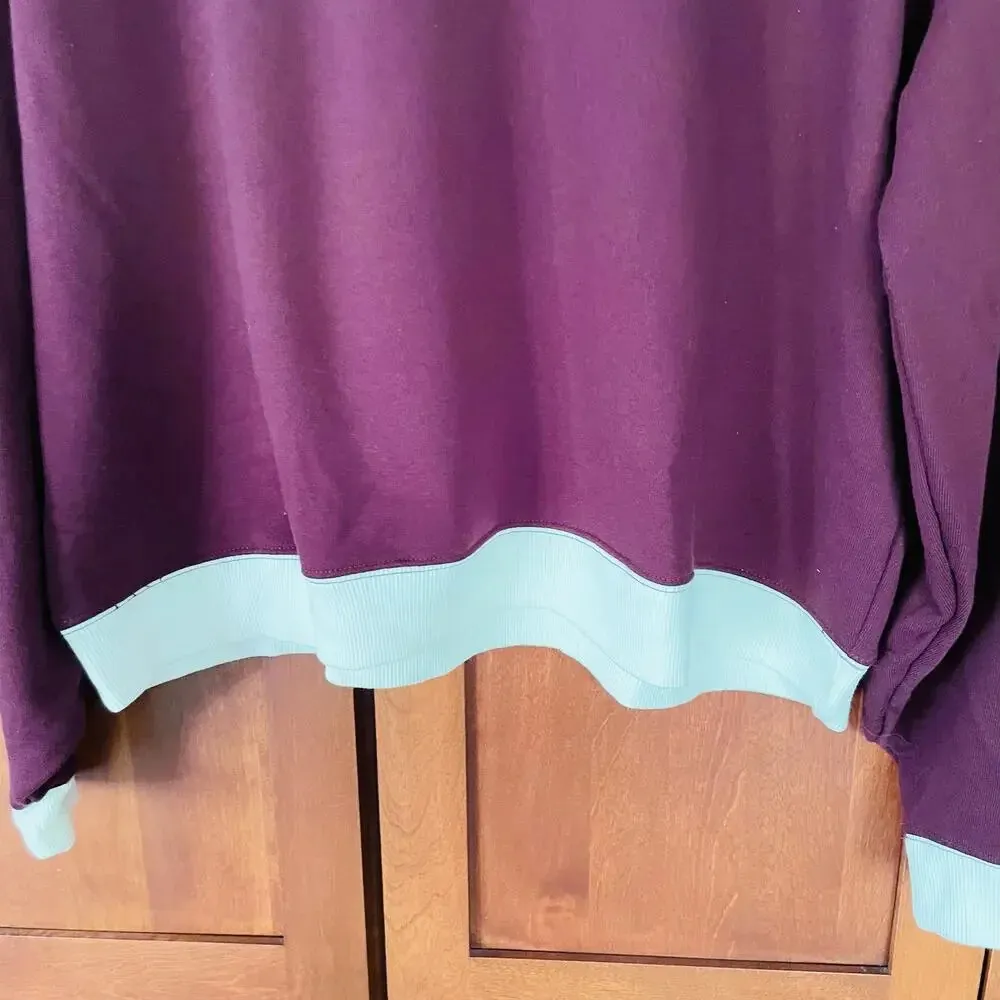 We the Free Sweatshirt Classic Crew Colorblock Size Small NEW - Image 5