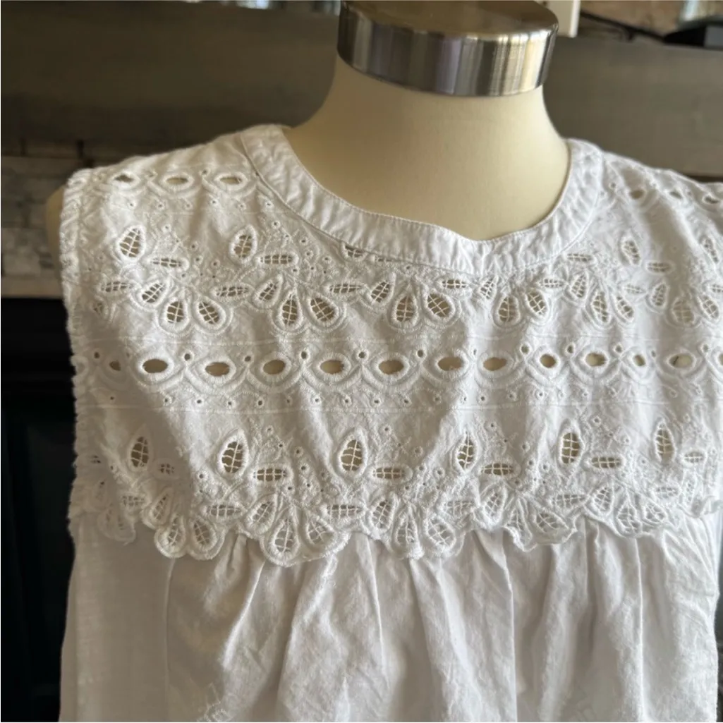 Lucky brand, eyelet, lace tank top - Image 7