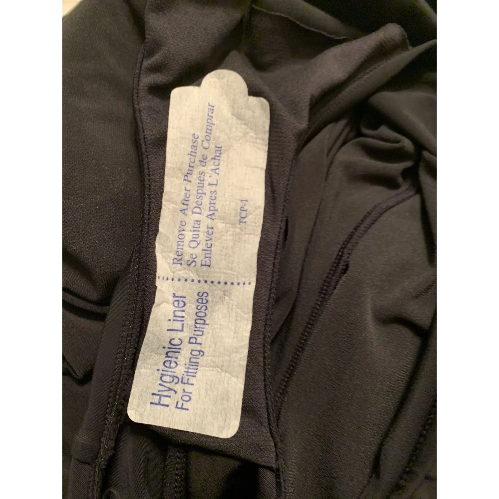 Women's Black High Neck Swim Romper with Pockets One Piece Swimsuit Aqua Sz 24W - Image 4