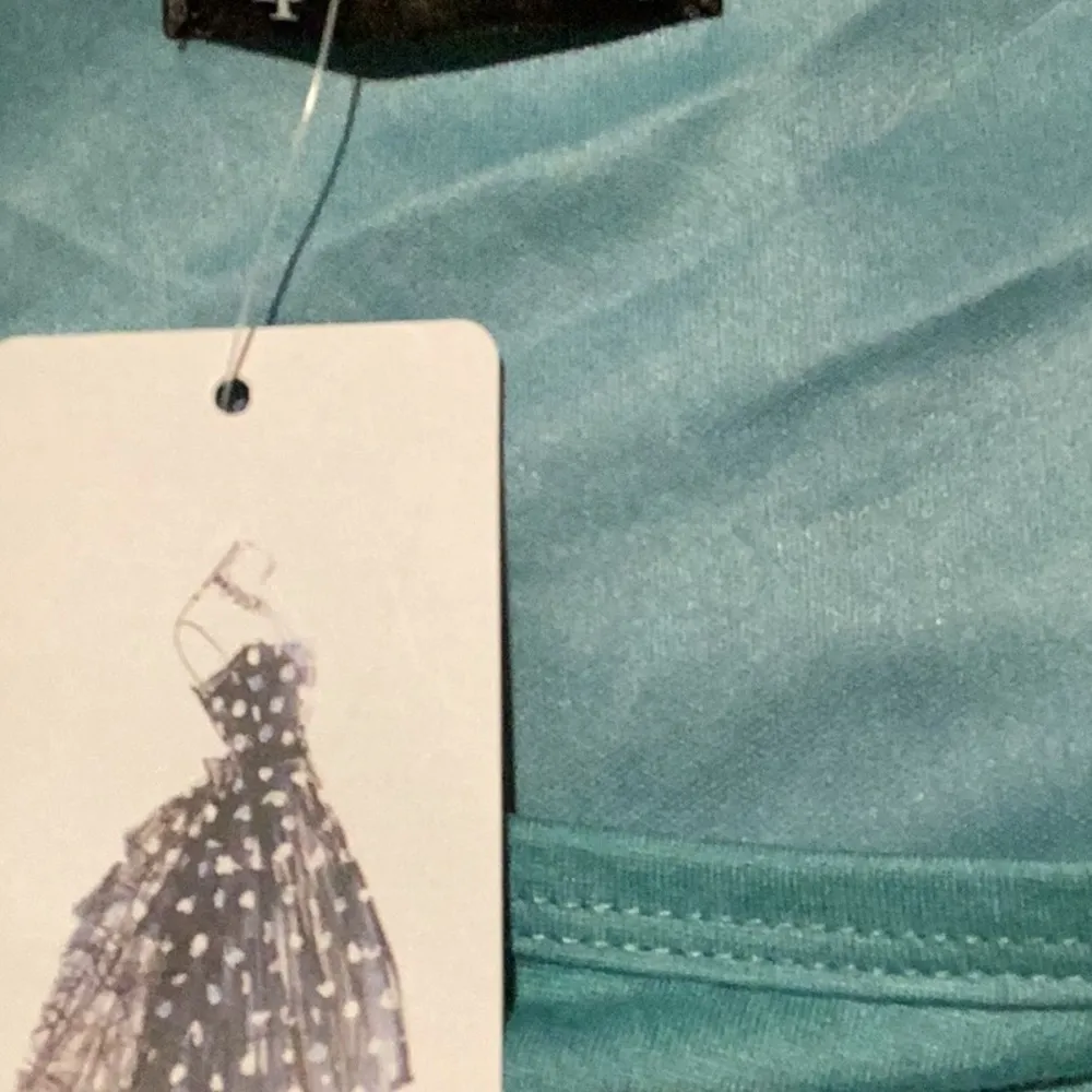 Sleeveless Teal beach cover up NWT Blue Size undefined - Image 5