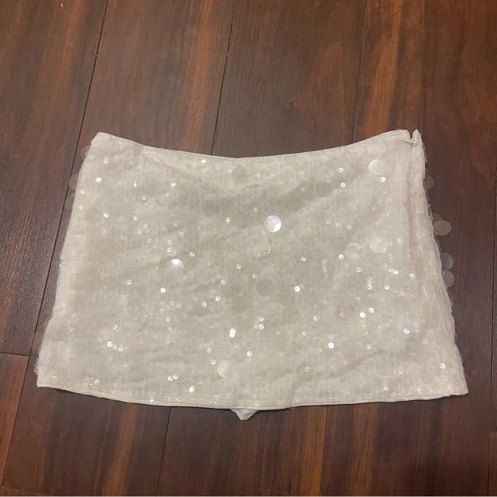 Shein Sequin Mini Skirt - Image 2