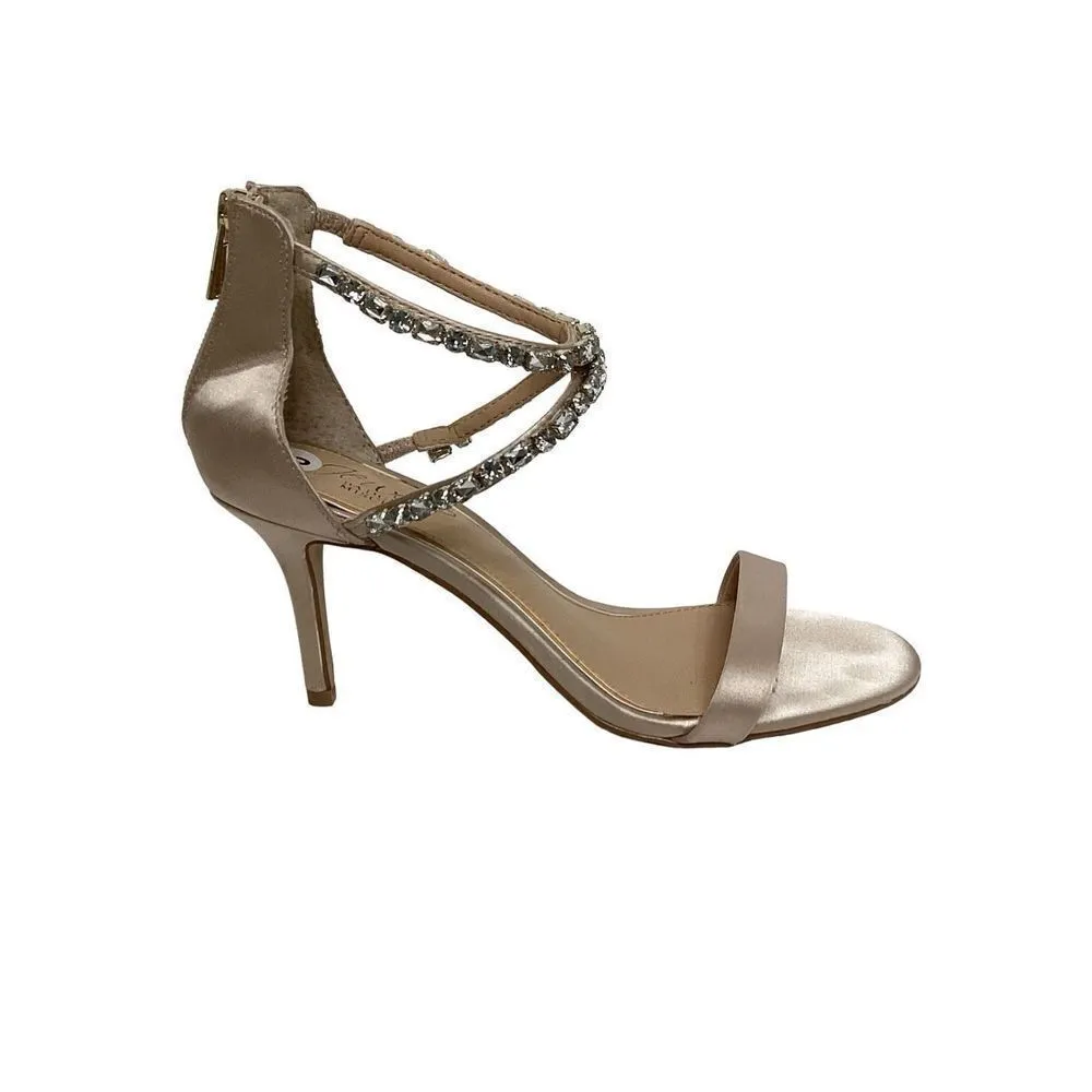 New. Womens Badgley Mischka sandal Heels. Retails $245 - Image 4
