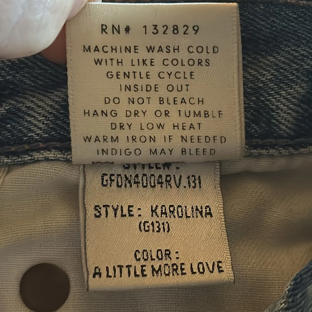 GRLFRND Karolina Distressed Jeans A Little More Love Size 28 #GFDN4004RV.131 - Image 16