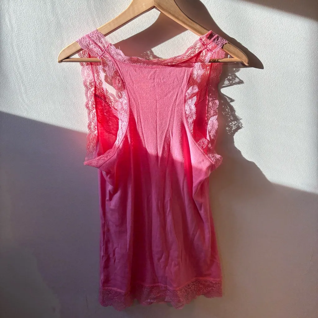 Mossimo Supply Co. Light Pink Cami Top Size L - Image 4