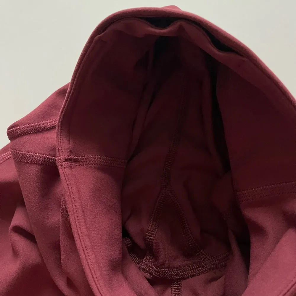 lululemon athletica Groove Super-High Rise Flared Pant Red Merlot-Size 0 - Image 9