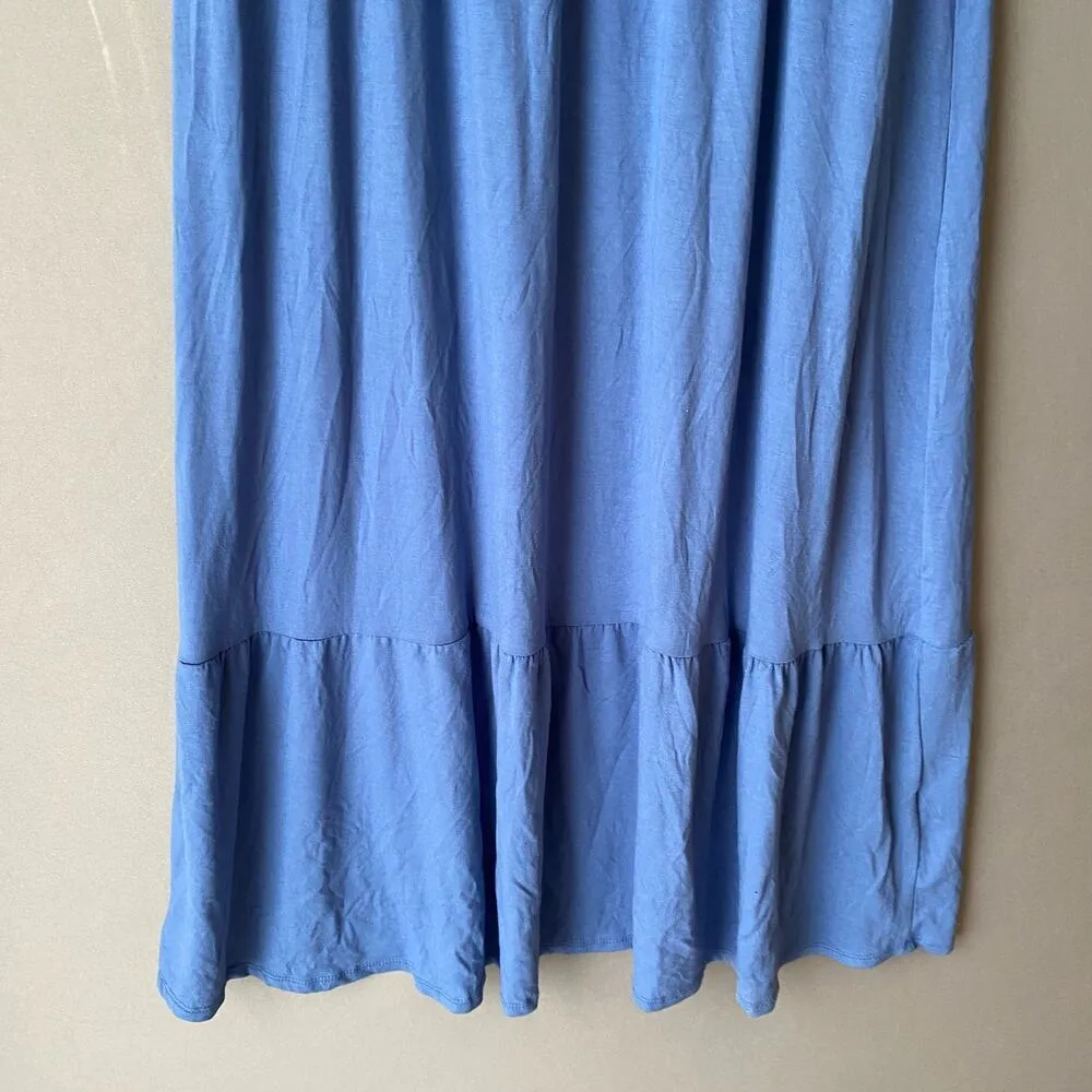 Loveappella sz M blue prairie cottage maxi dress NWT‎ - Image 6