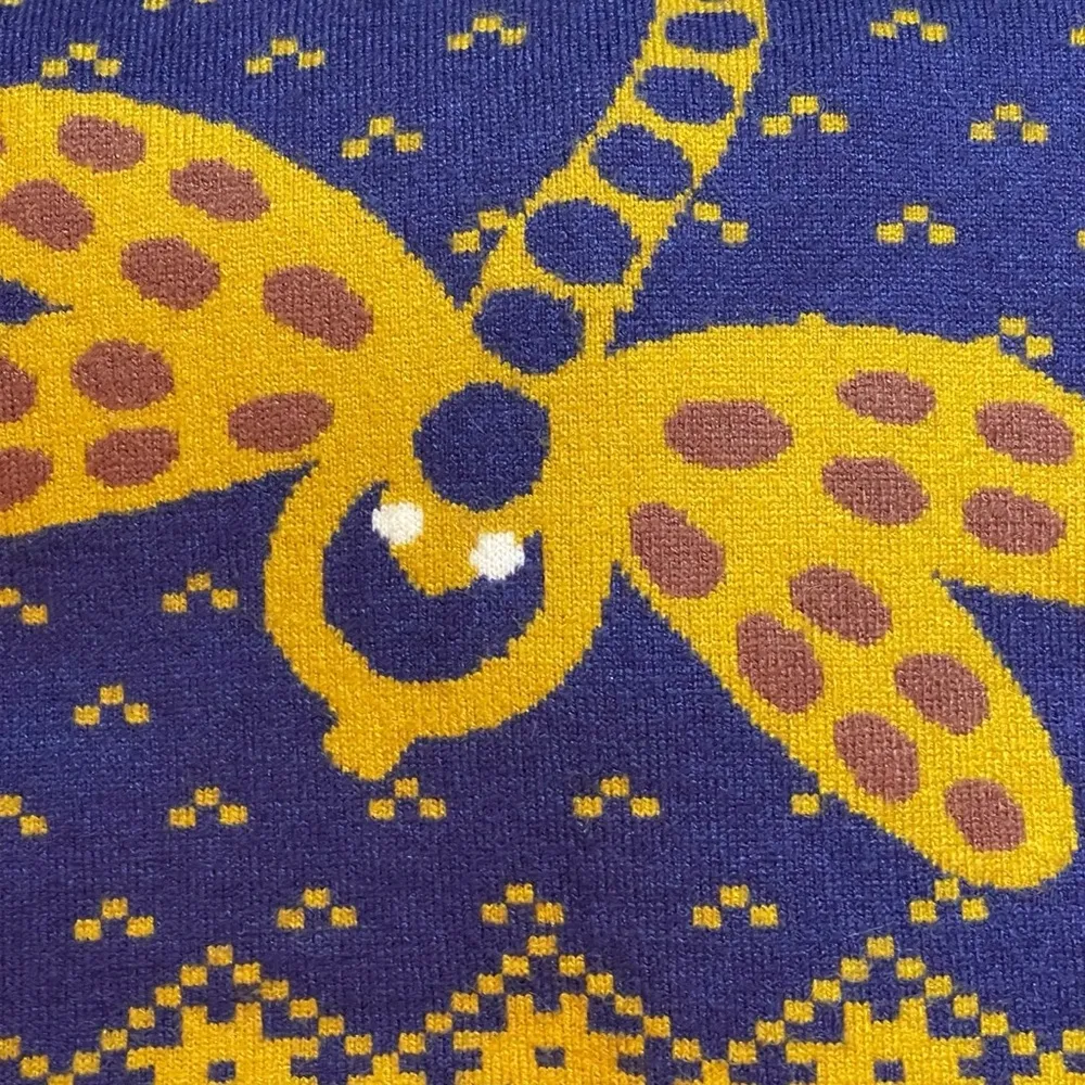 Laika Coraline Sweater Small Dragonfly Clip Holiday Exclusive Long Sleeve EUC - Image 14