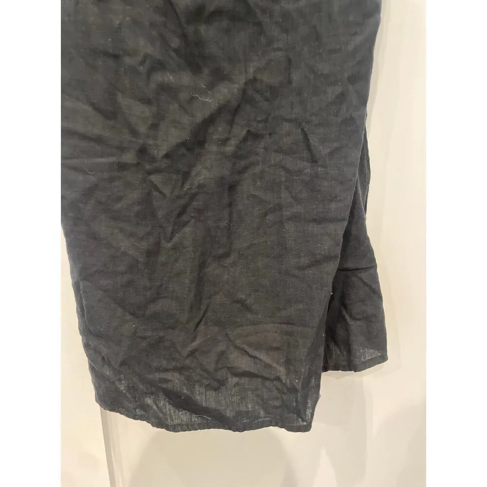 Urban Renewal Black EcoVero Linen Mini Dress and Sage Waffle Knit SunDress, S - Image 7