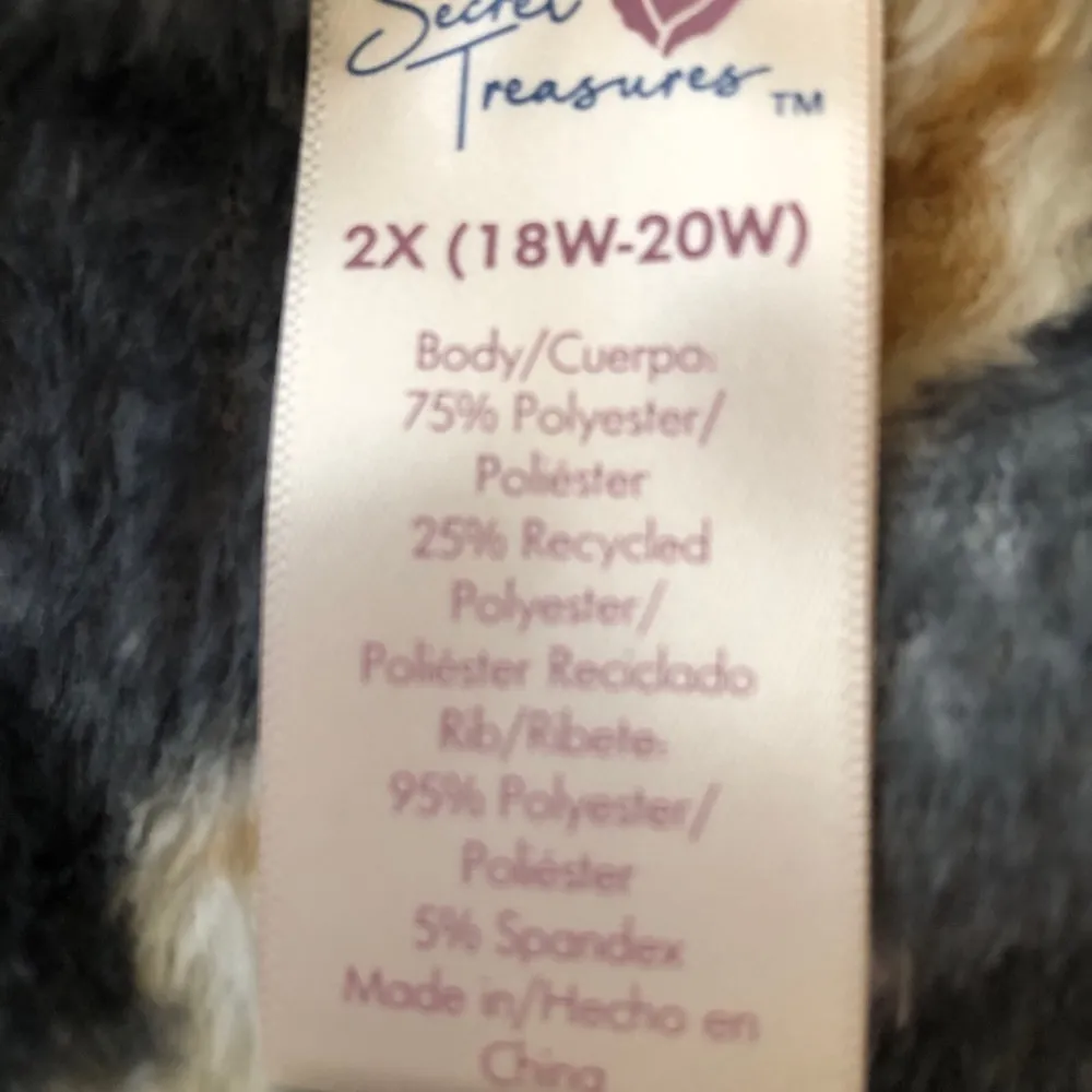 SECRET TREASURES Womens Plush Soft Fleece Sleep Joggers Size 2X 18W-20W New - Image 5