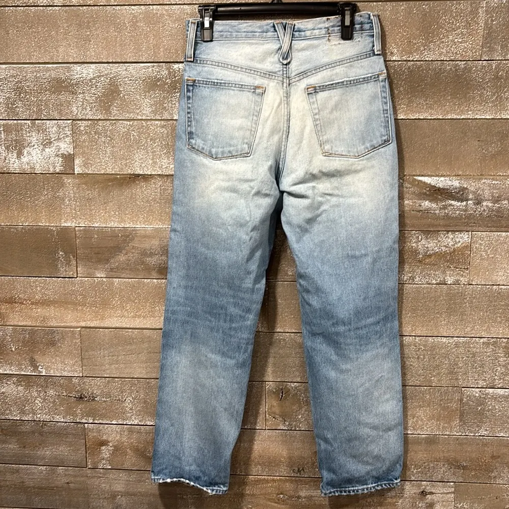 Point Sur by J Crew slouchy boyfriend butterfly Jean size 26 - Image 7