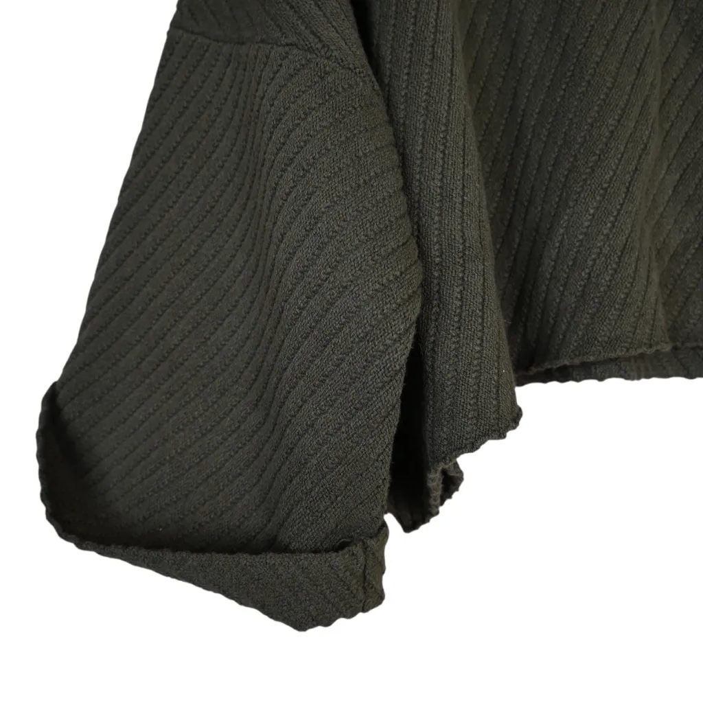 Free People Women's XS Oversized I Can't Wait Ribbed Cropped Sweater - Image 7