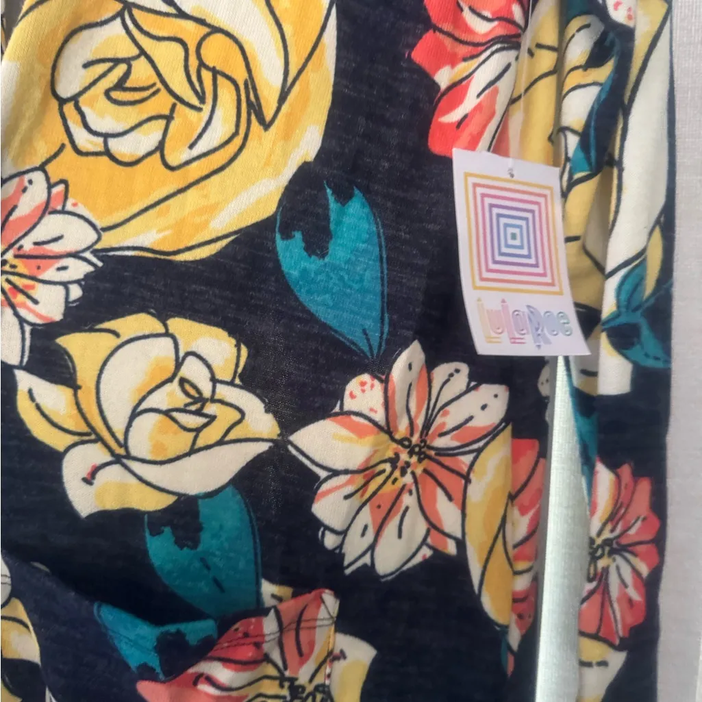 LuLaRoe Floral Cardigan - Multicolor - Image 3