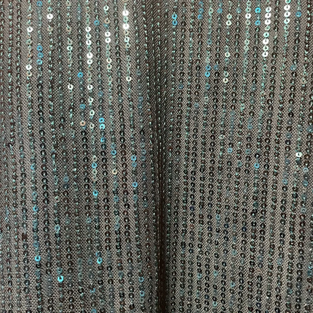 Sequin Fringe Tank Top - Green - Image 2