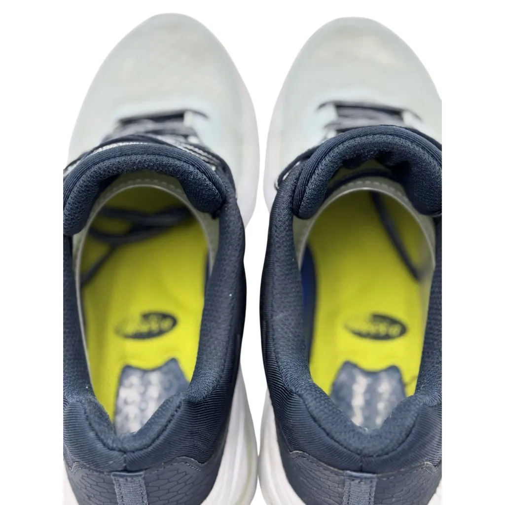 Dr. Scholl's Womens Blaze Running & Training Shoe Size 6.5 Light Blue Navy Gel White - Image 6