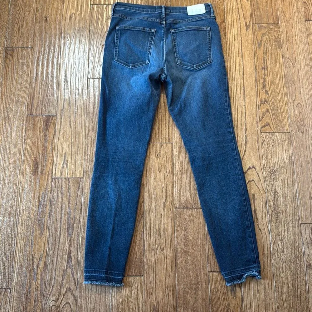 Everlane high rise skinny rolled down hem 30tall - Image 11