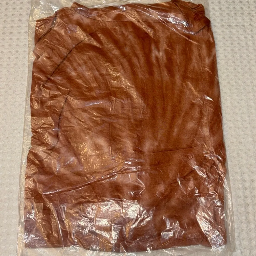 Zenana Premium NEW! ZENANA Oversized Boyfriend T-Shirt Orange Tie Dye Size MEDIUM Short Sleeve - Image 8