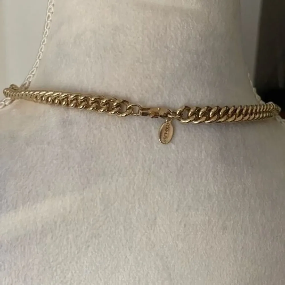 Vintage Park Lane Necklace Faux Pearl Pendant - Image 7