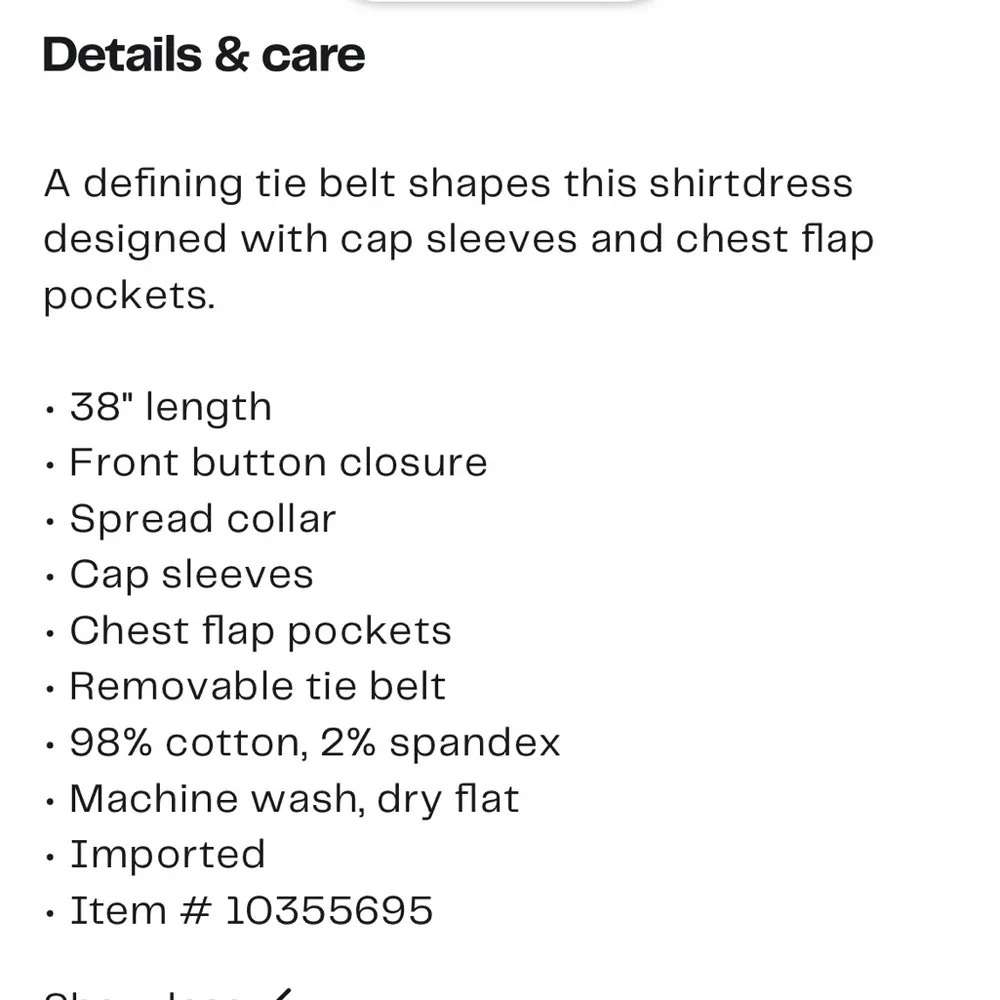 Donna Morgan tie waist utility dress - Image 9