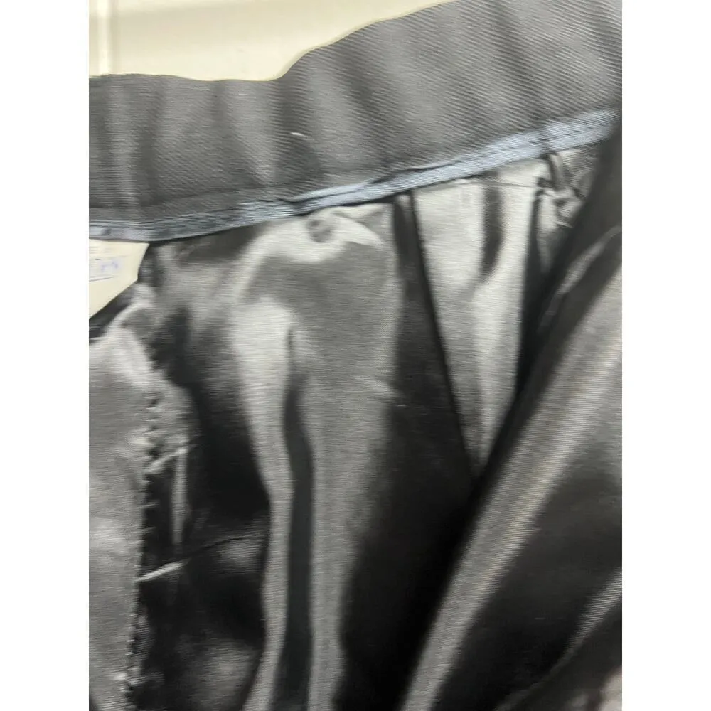 Pendleton 100% Virgin Wool Women's Size 10 Lined Trouser Black Pants - Image 9