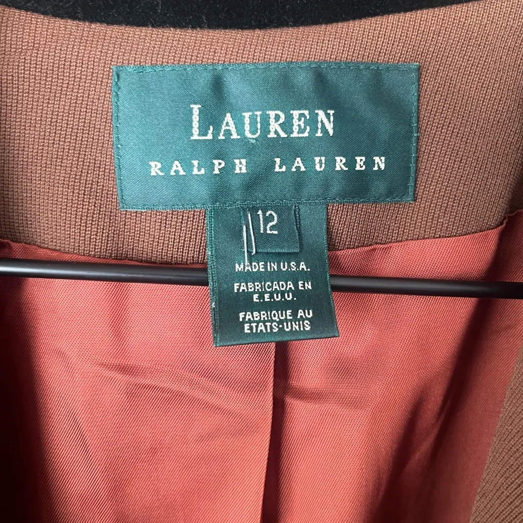Lauren Ralph Lauren wool equestrian blazer made in the USA 12 - Image 12