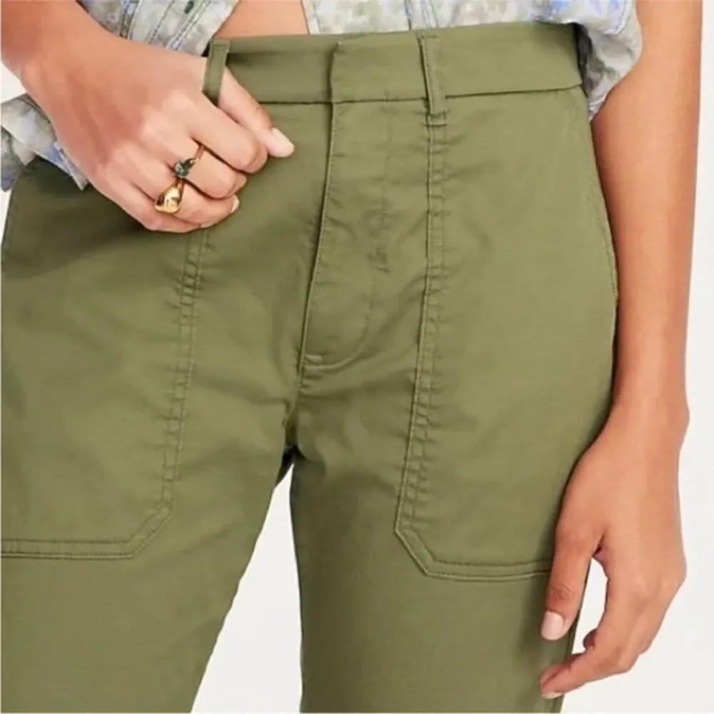 J. Crew Patch-pocket Slim Boyfriend Chino Pant General Surplus Green Size 27 - Image 3