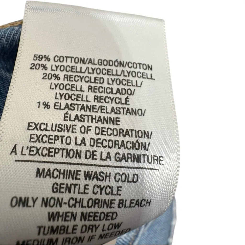 Favorite Daughter The Valentina High Waist Straight Leg Jeans Size 25 Blue - Image 11