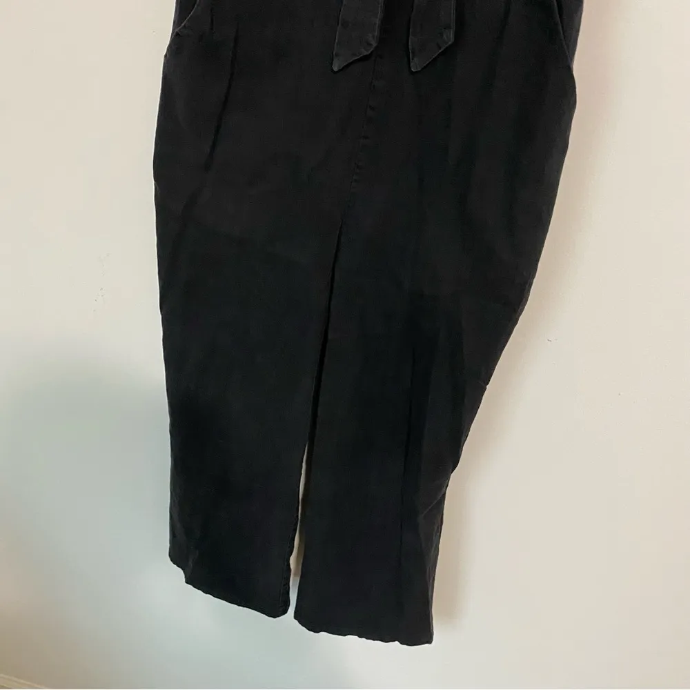 Sadie & Sage Black Bow Front Jumpsuit size Medium - Image 3