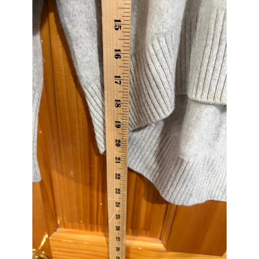 MACPHEE Tomorrowland Light Gray Wool Blend Knit Sweater Women’s Japan Minimalist - Image 6