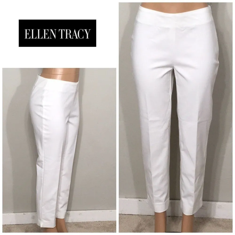 Ellen Tracy ivory pants. - Image 2