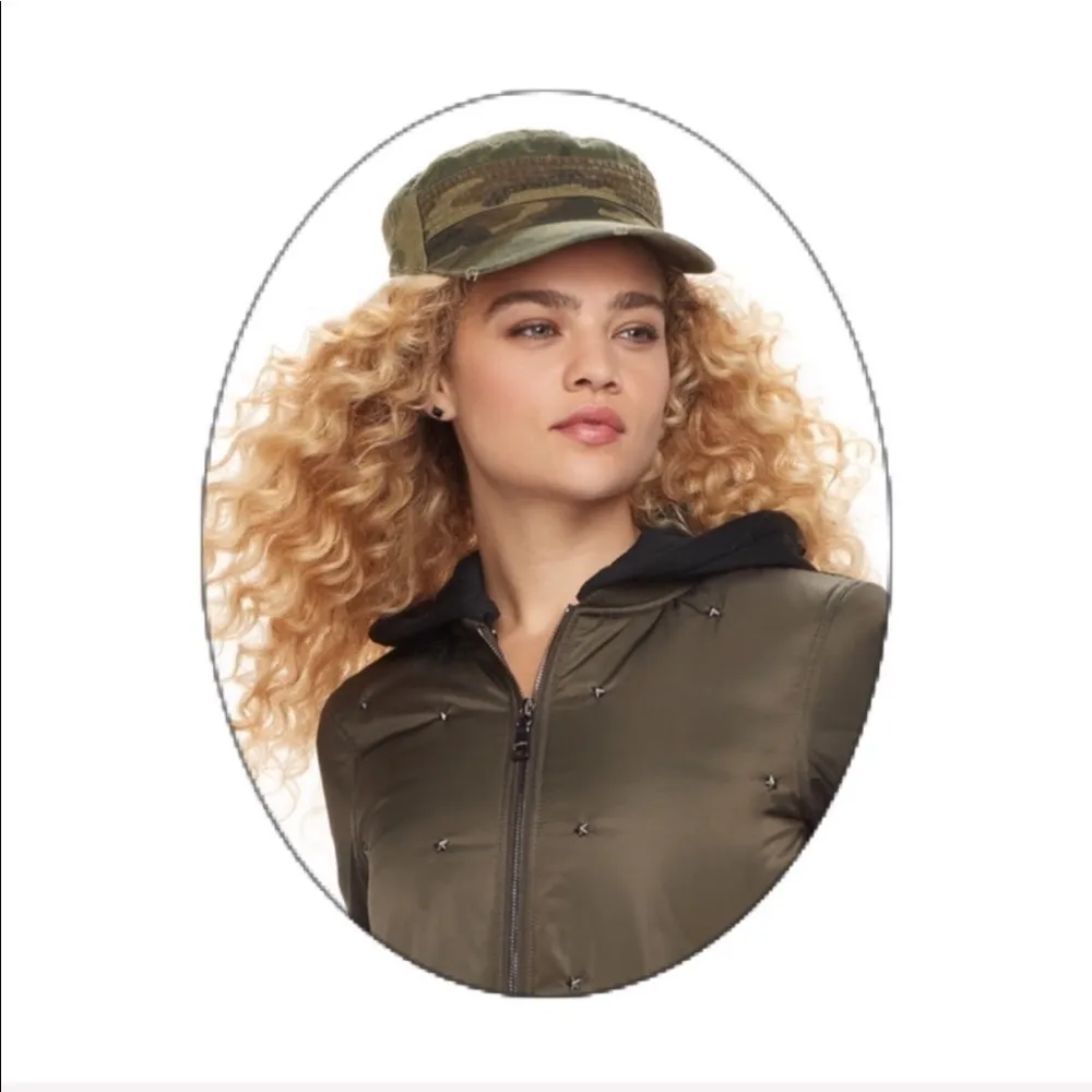 𝅺Madden NYC distressed camouflage cadet baseball cap - Image 3