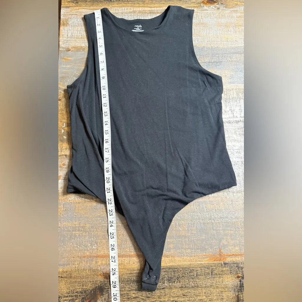 nuuds Classic crewneck tank Black Bodysuit Size XL - Image 6