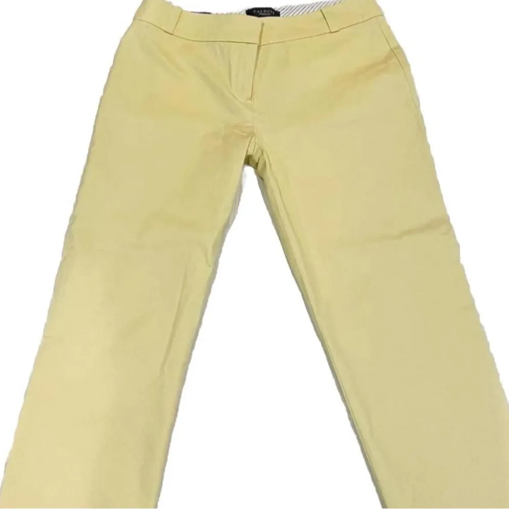 Talbots signature Capri pants size 4 mustard yellow - Image 2