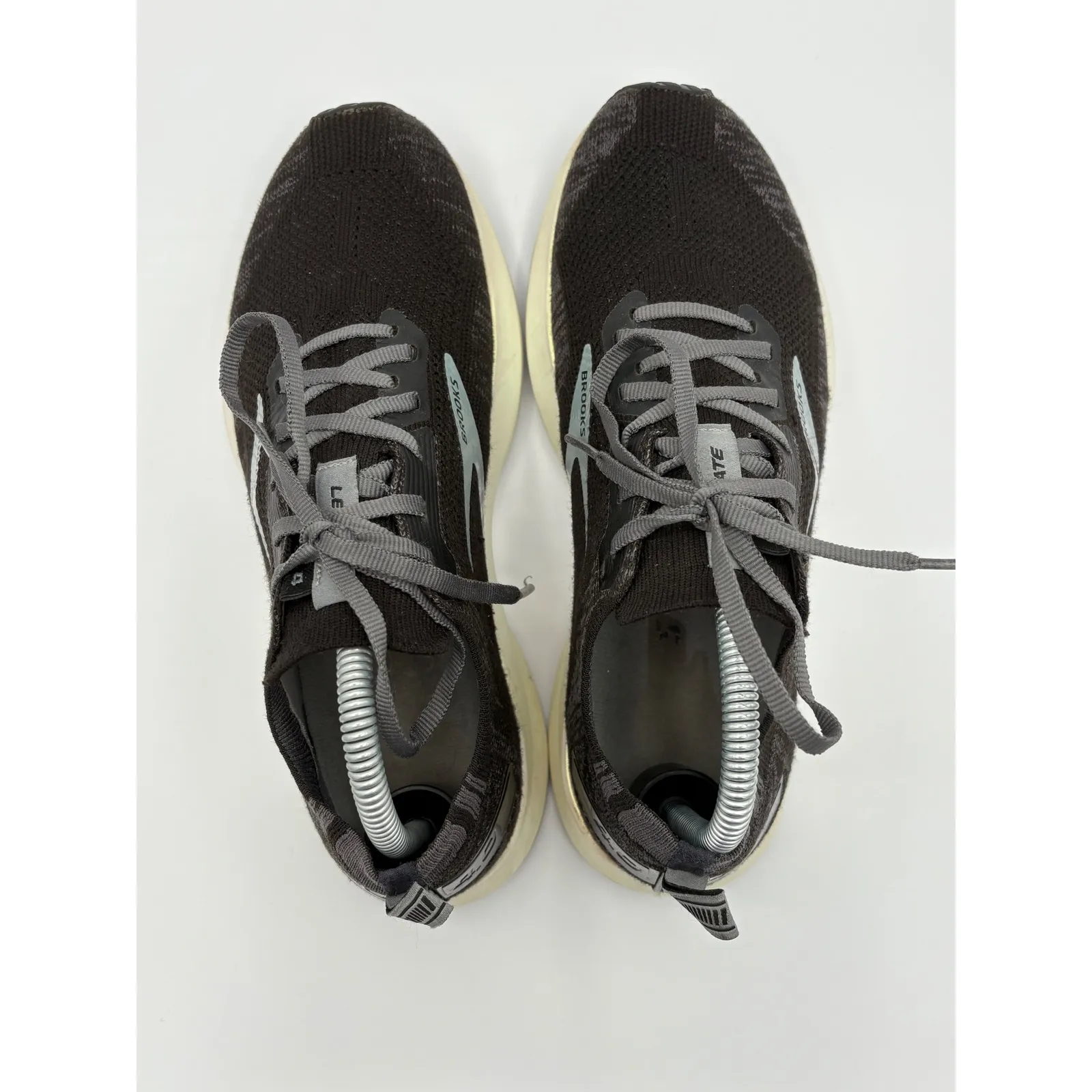 Brooks Levitate 4.0 Running Shoes Knit Sneakers Athletic Black Gray - Size‎ 9 - Image 11