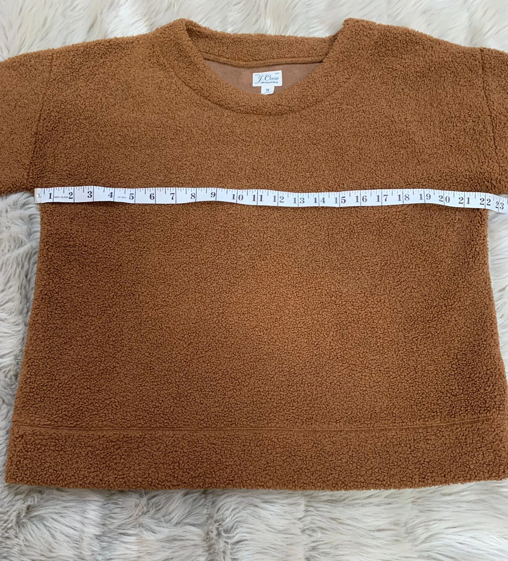 J. Crew vintage fleece long sleeve sweater Medium - Image 8