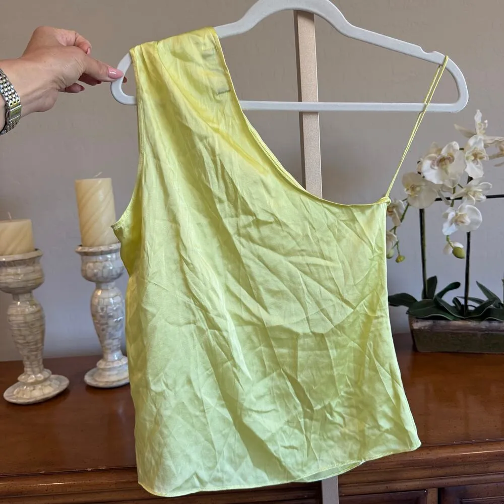 Generation Love Sabrina One Shoulder Yellow Top – NWOT Sample, Approx Small - Image 4